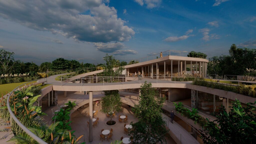 Oasis urbano Tandil Paseo de compras